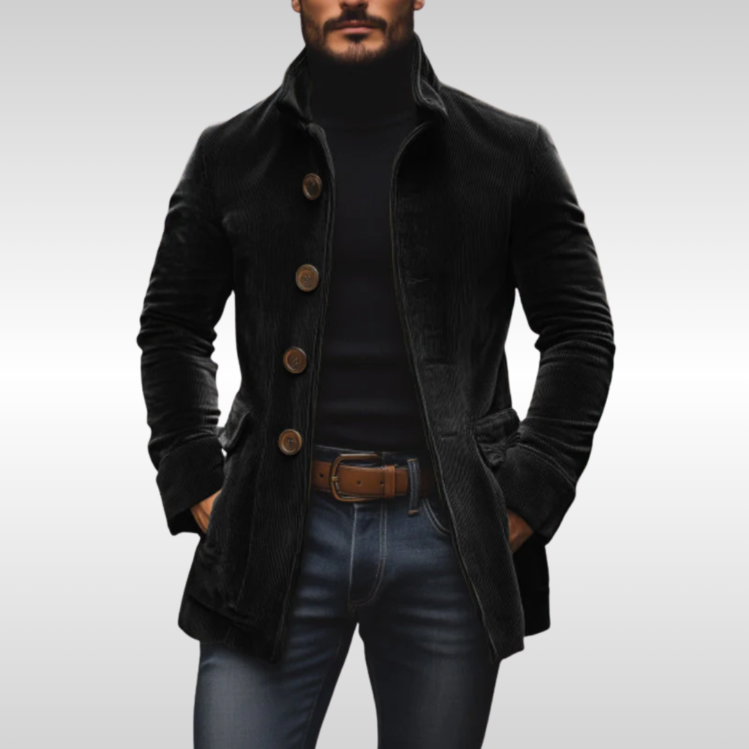 LAURENT MONACO | VESTE EN COTON CORDÉE POUR HOMME