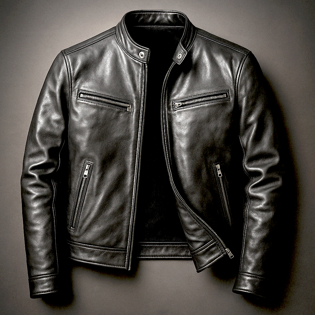 LAURENT MONACO | VESTE MOTARD CLASSIQUE POUR HOMME