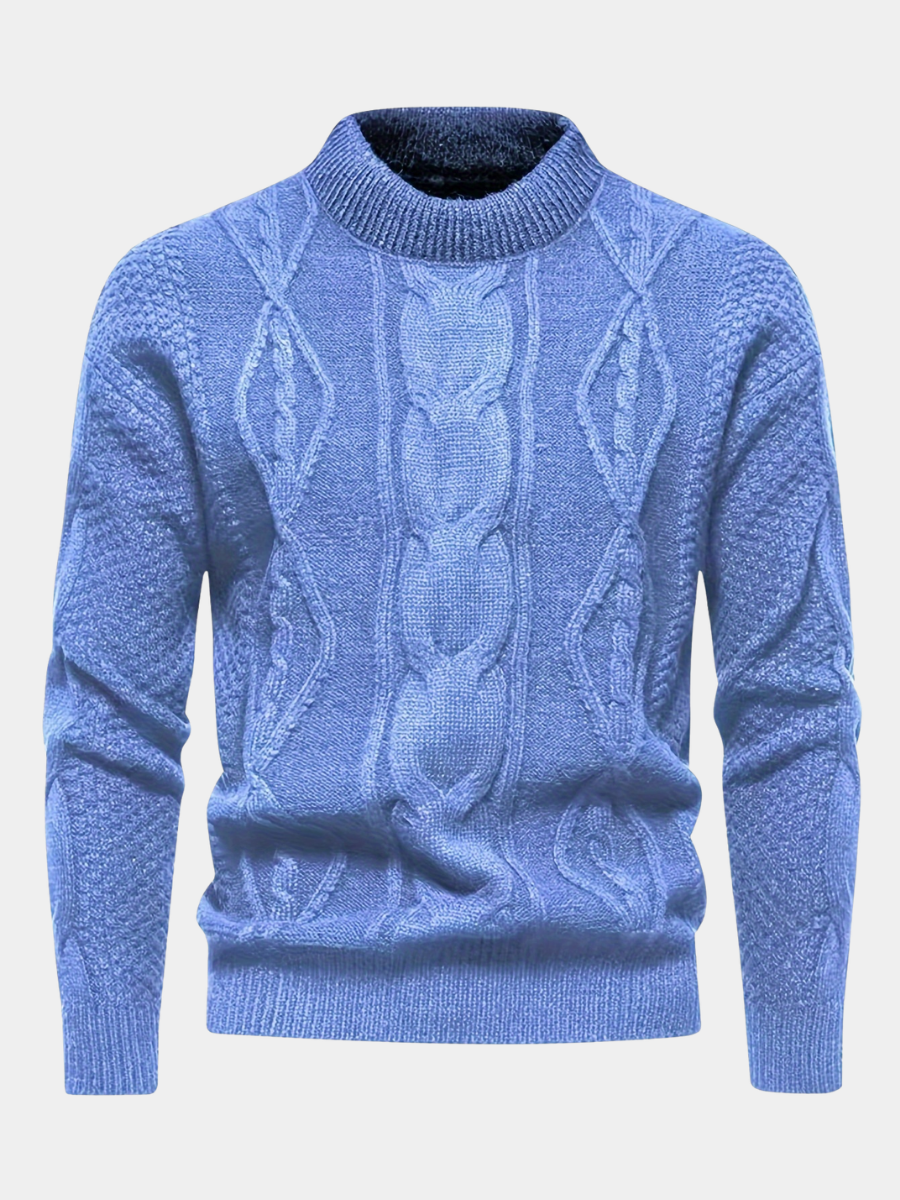 LAURENT MONACO | PULL EN MAILLE COTONNÉE POUR HOMMES