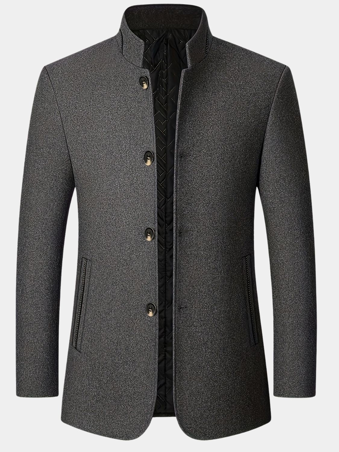 LAURENT MONACO | VESTE À COL MONTANT POUR HOMMES