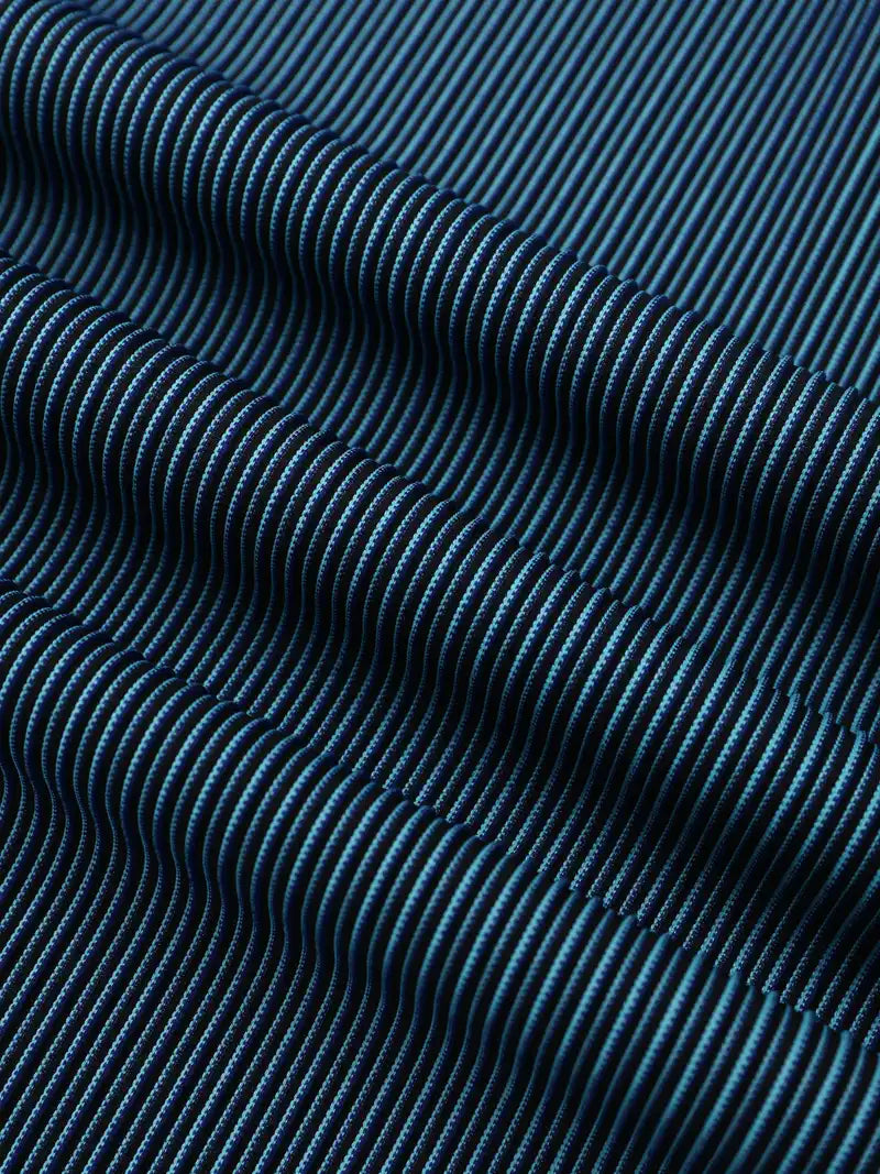 LAURENT MONACO | PANTALON DROIT À RAYURES POUR HOMMES