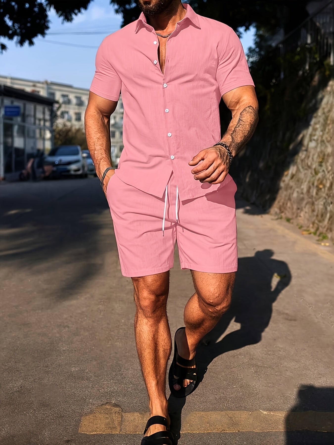 LAURENT MONACO | ENSEMBLE DE VACANCES MODERNE POUR HOMMES