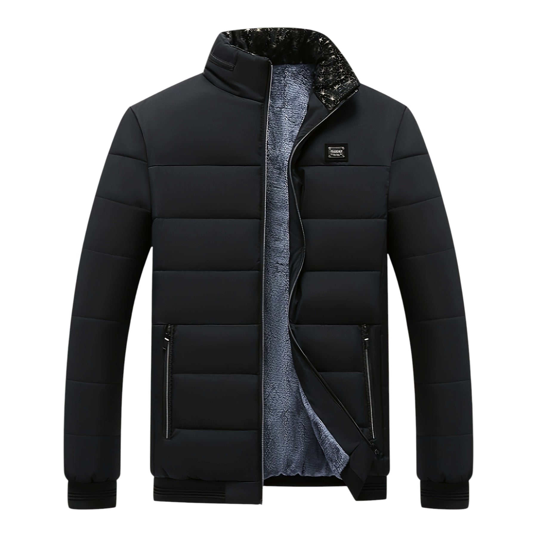LAURENT MONACO | VESTE D’HIVER ÉLÉGANTE ZIPPÉE POUR HOMME