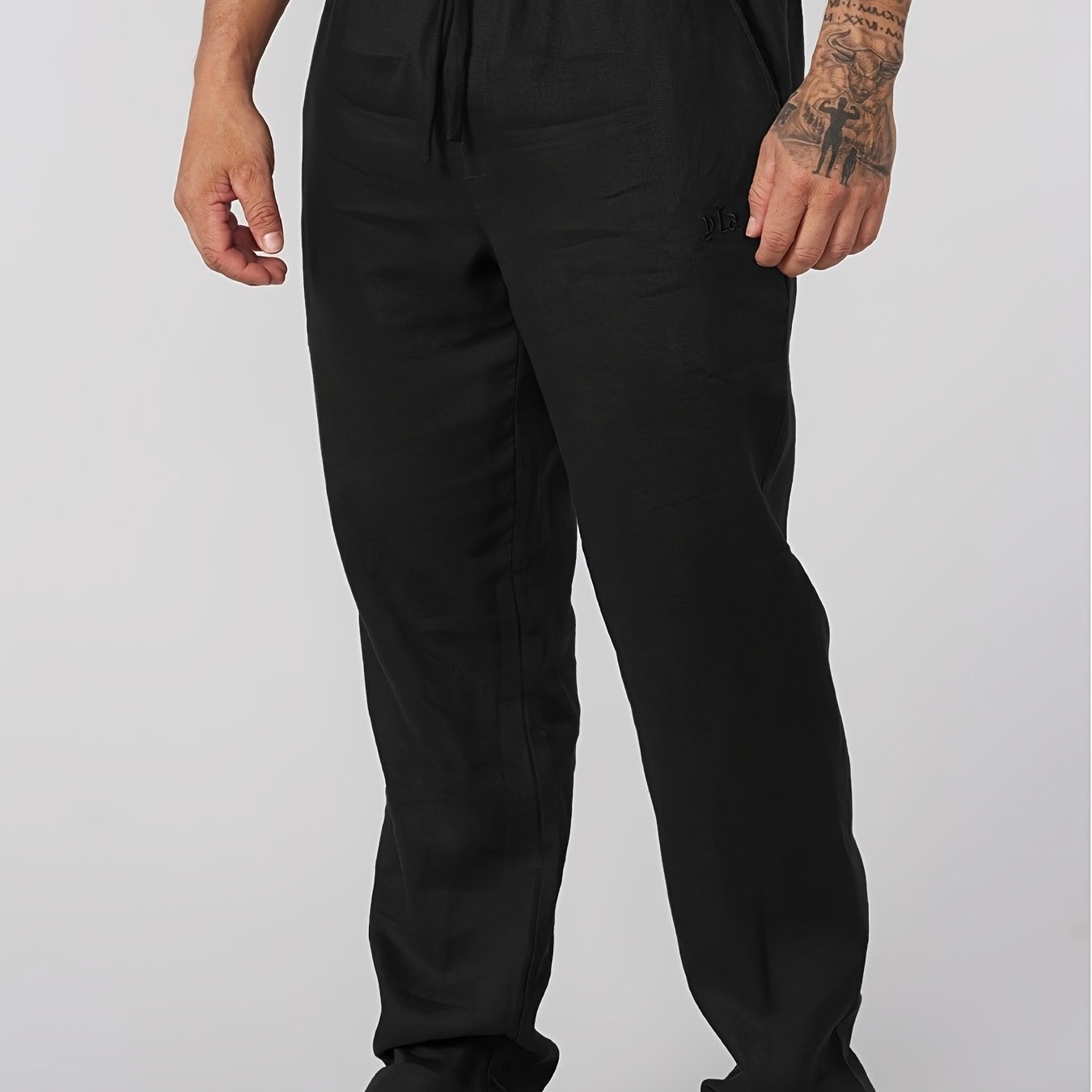 LAURENT MONACO | PANTALON À CORDON DE SERRAGE POUR HOMMES
