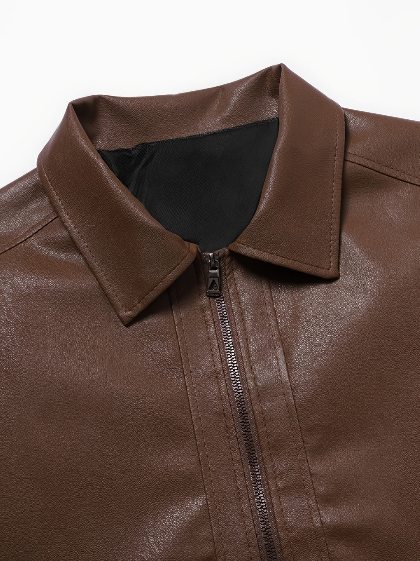 LAURENT MONACO | VESTE EN CUIR CLASSIQUE POUR HOMMES