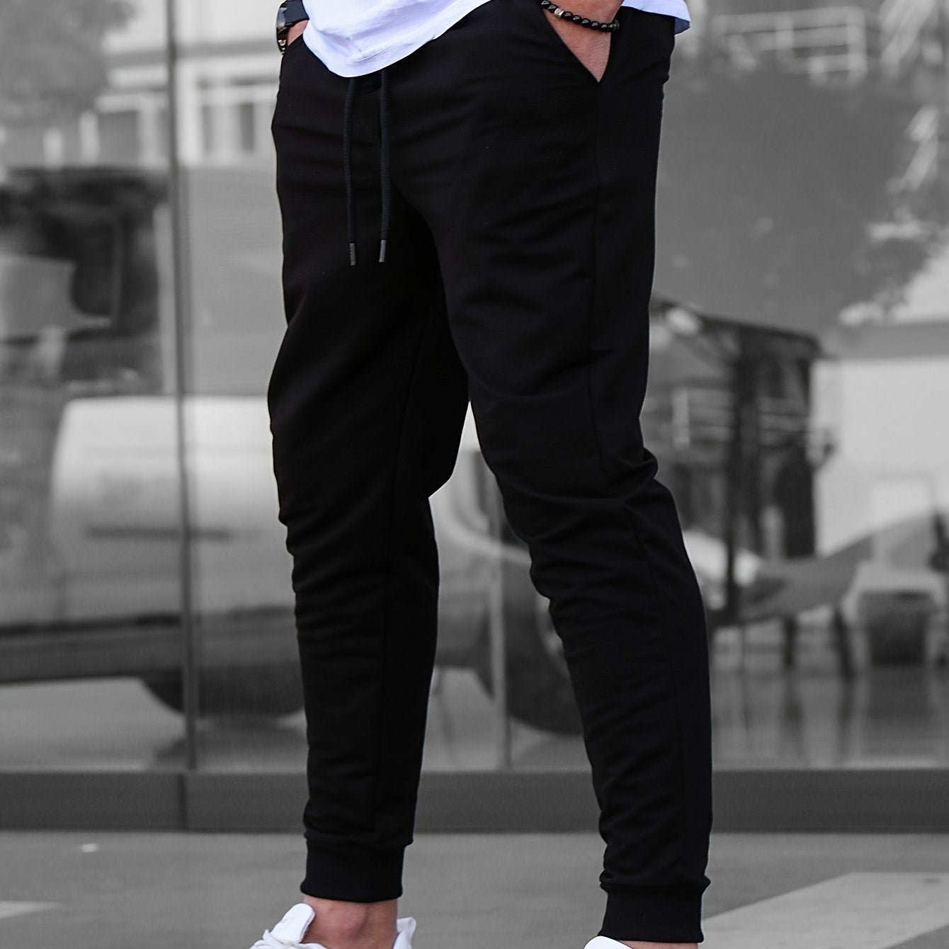 LAURENT MONACO | PANTALON DE JOGGING À POCHES MULTIPLES POUR HOMMES