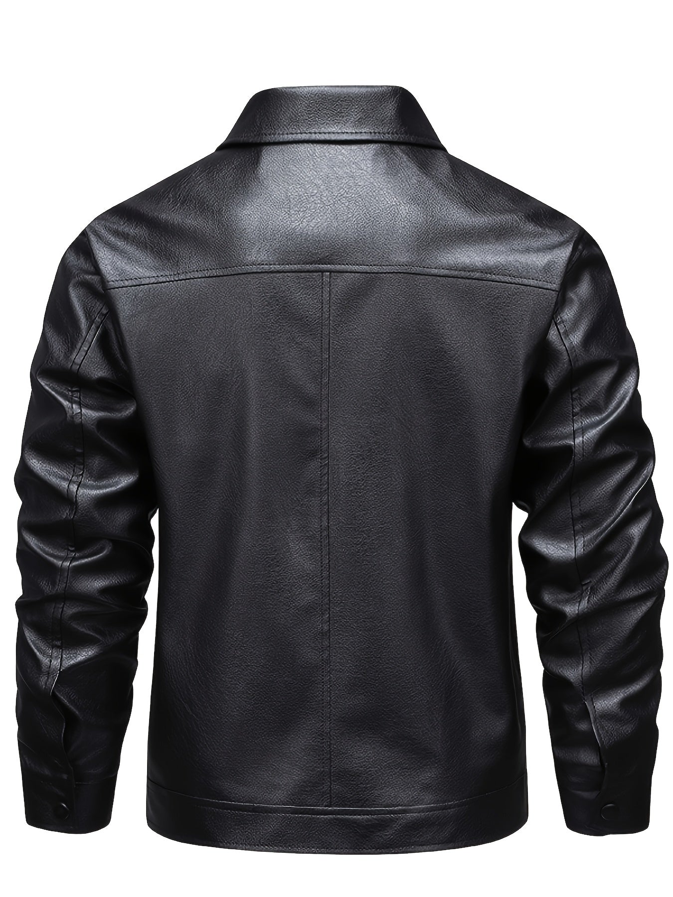LAURENT MONACO | VESTE EN CUIR CLASSIQUE POUR HOMMES