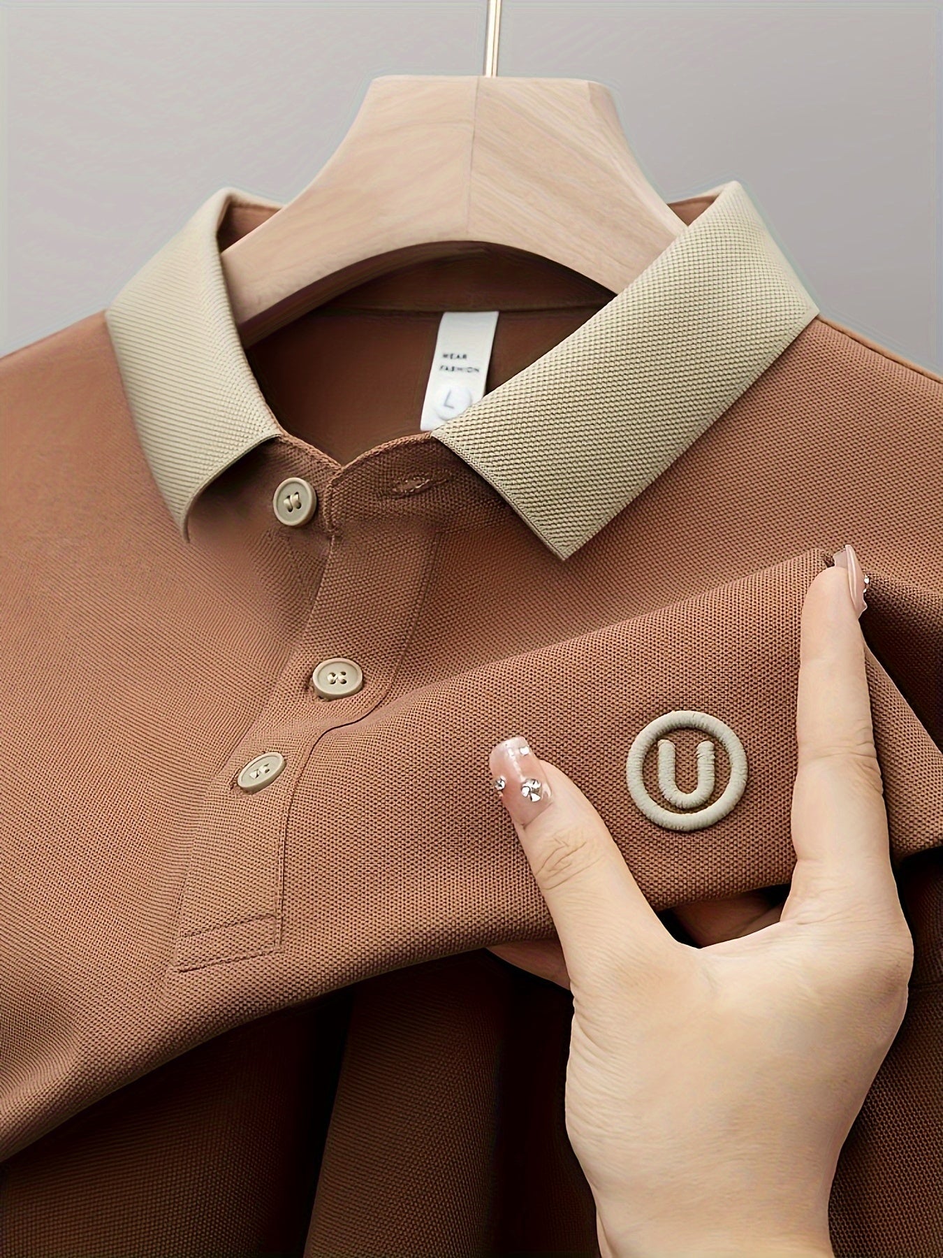 LAURENT MONACO | POLO BRODÉ MODERNE POUR HOMME