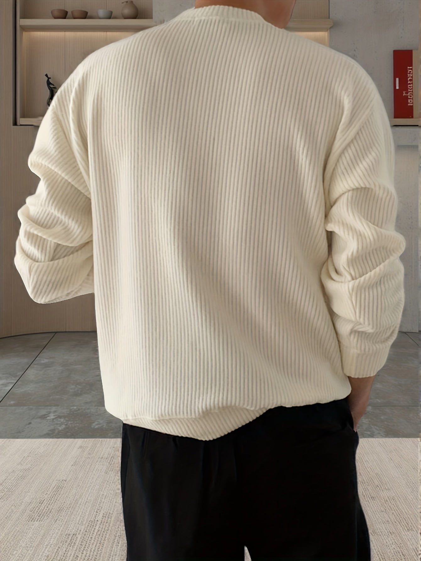 LAURENT MONACO | PULL EN MAILLE AMPLE POUR HOMMES