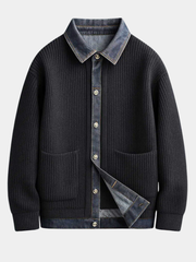 LAURENT MONACO | VESTE DENIM ET TRICOT POUR HOMMES