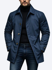LAURENT MONACO | VESTE À BOUTONS DE LONGUEUR MOYENNE POUR HOMMES