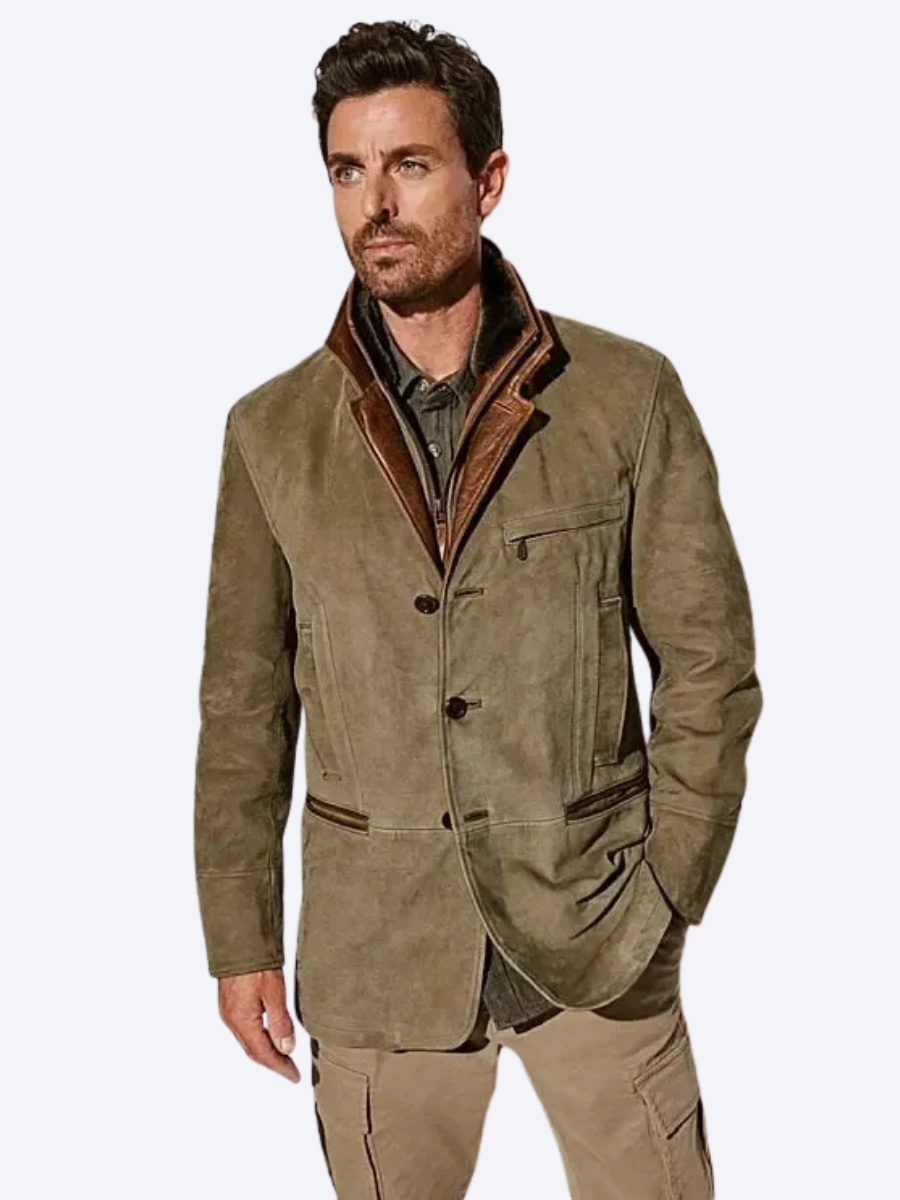 LAURENT MONACO | VESTE D'HIVER VINTAGE POUR HOMMES