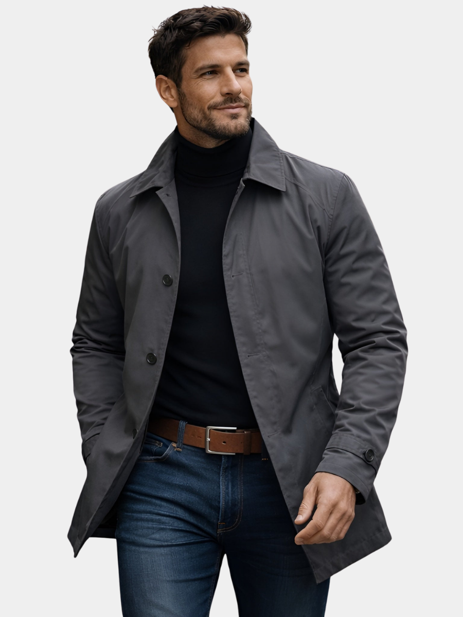 LAURENT MONACO | MANTEAU URBAIN MODERNE POUR HOMMES
