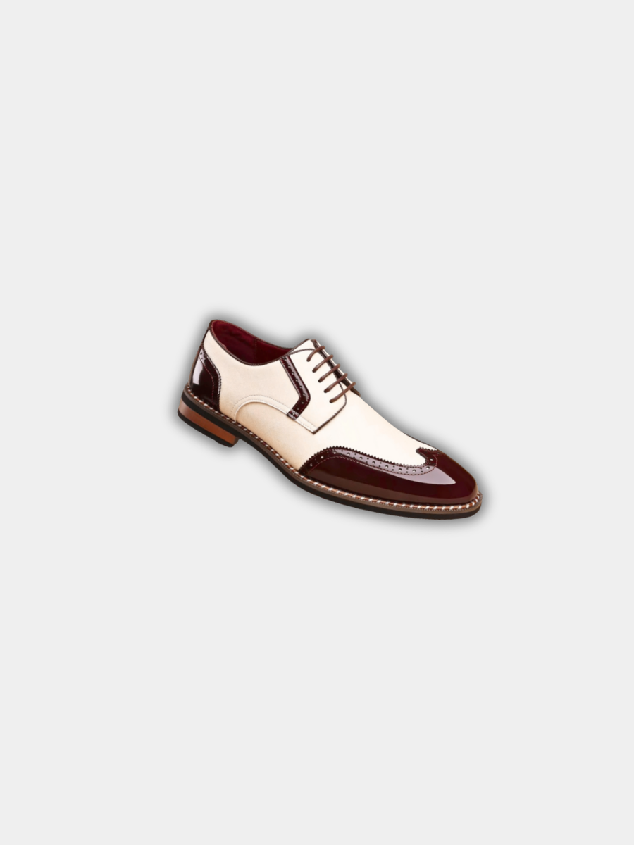 LAURENT MONACO | CHAUSSURES OXFORD BICOLORES POUR HOMMES