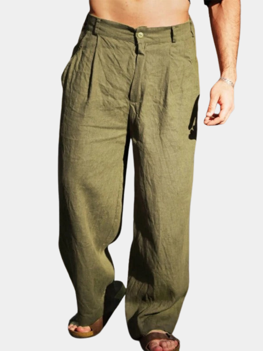 LAURENT MONACO | PANTALON D'ÉTÉ AMPLE POUR HOMMES