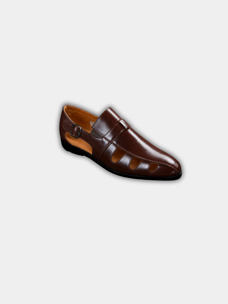 LAURENT MONACO | MOCASSINS À BOUCLES POUR HOMMES