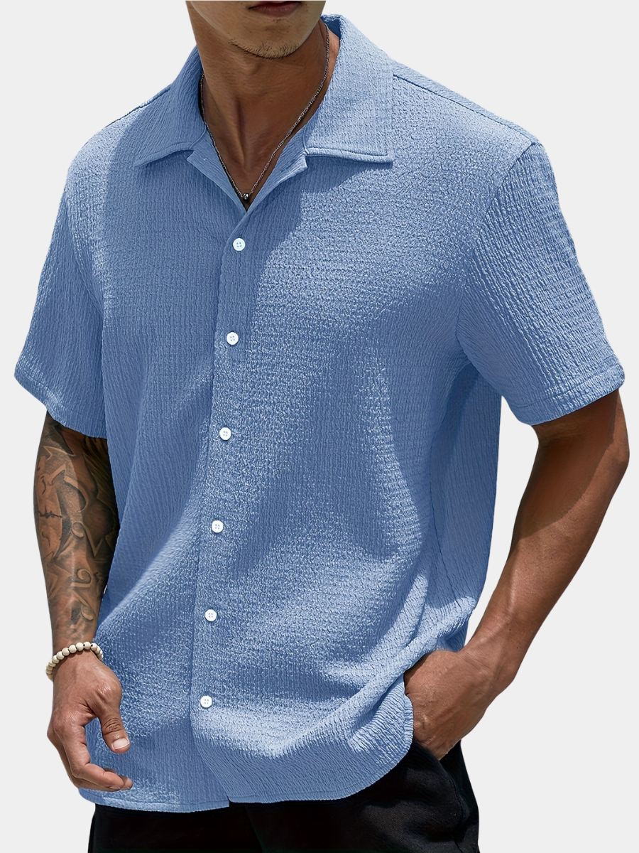 LAURENT MONACO | CHEMISE DE PRINTEMPS CLASSIQUE POUR HOMMES