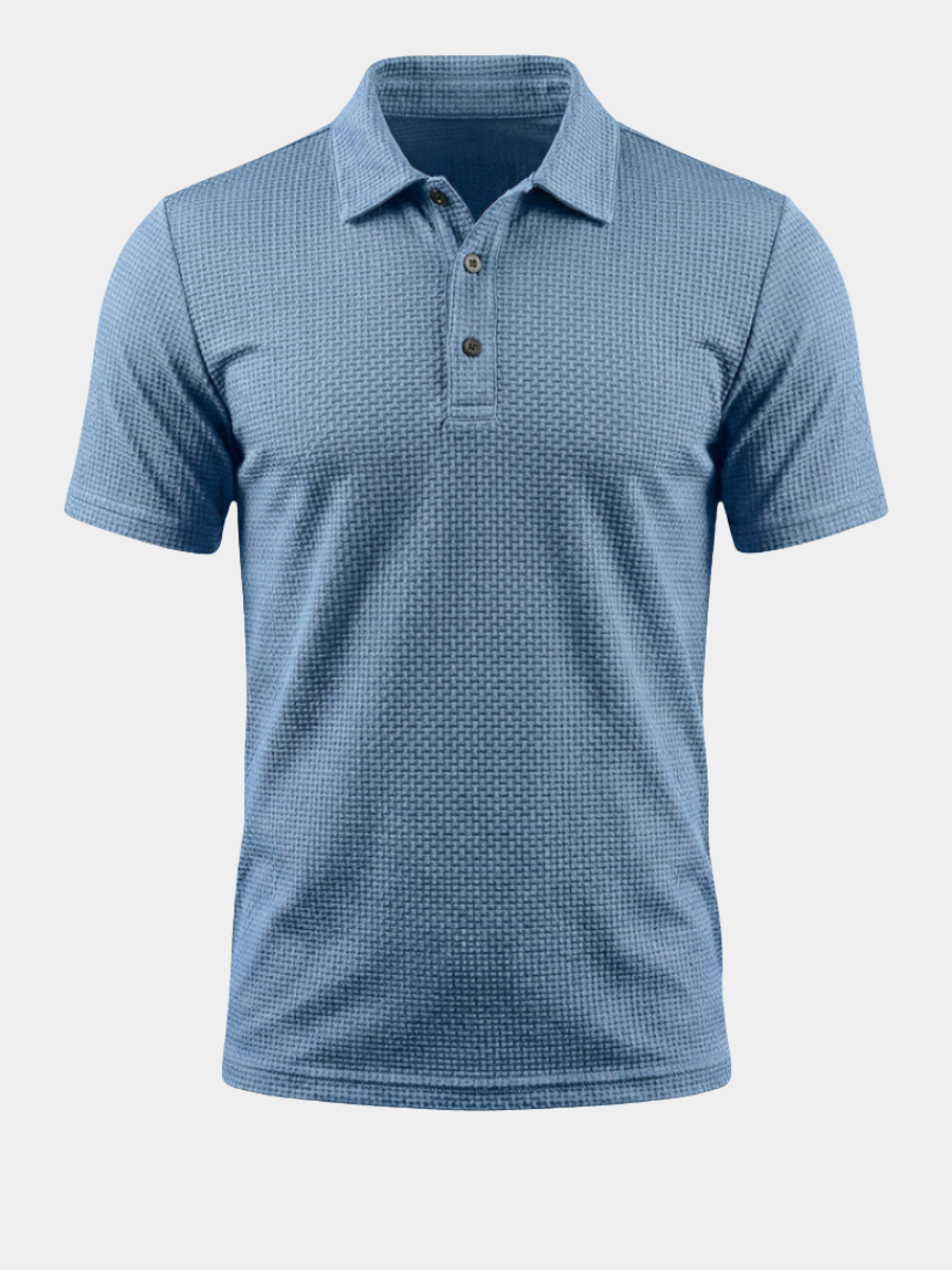 LAURENT MONACO | POLO À BOUTONS CLASSIQUE POUR HOMMES