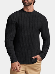 LAURENT MONACO | PULL À RAYURES COTONNÉES POUR HOMMES