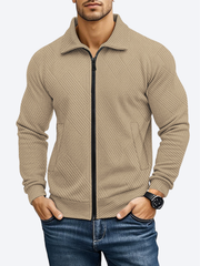 LAURENT MONACO | CARDIGAN À COUTURES COULISSÉES POUR HOMMES