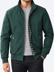 LAURENT MONACO | VESTE À ZIP ET COUTURES COULISSÉES POUR HOMMES