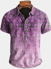 LAURENT MONACO | POLO RÉTRO DÉGRADÉ POUR HOMMES
