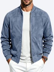 LAURENT MONACO | VESTE BOMBER À FERMETURE ÉCLAIR POUR HOMMES