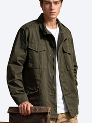 LAURENT MONACO | VESTE DE CAMPAGNE MILITAIRE POUR HOMMES