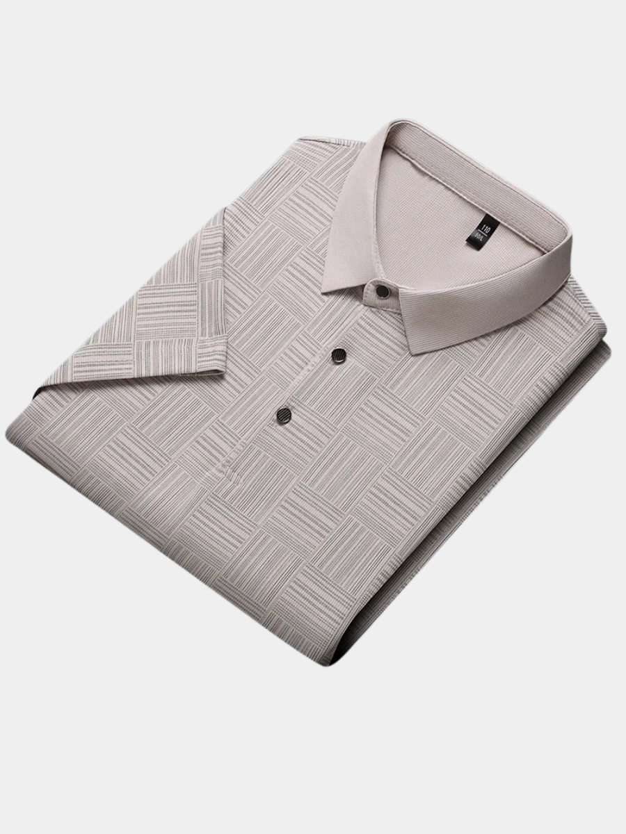 LAURENT MONACO | POLO CLASSIQUE DE BUREAU POUR HOMMES