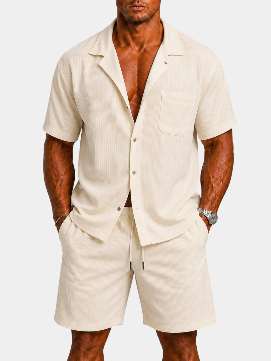 LAURENT MONACO | ENSEMBLE D'ÉTÉ ASSORTI POUR HOMMES