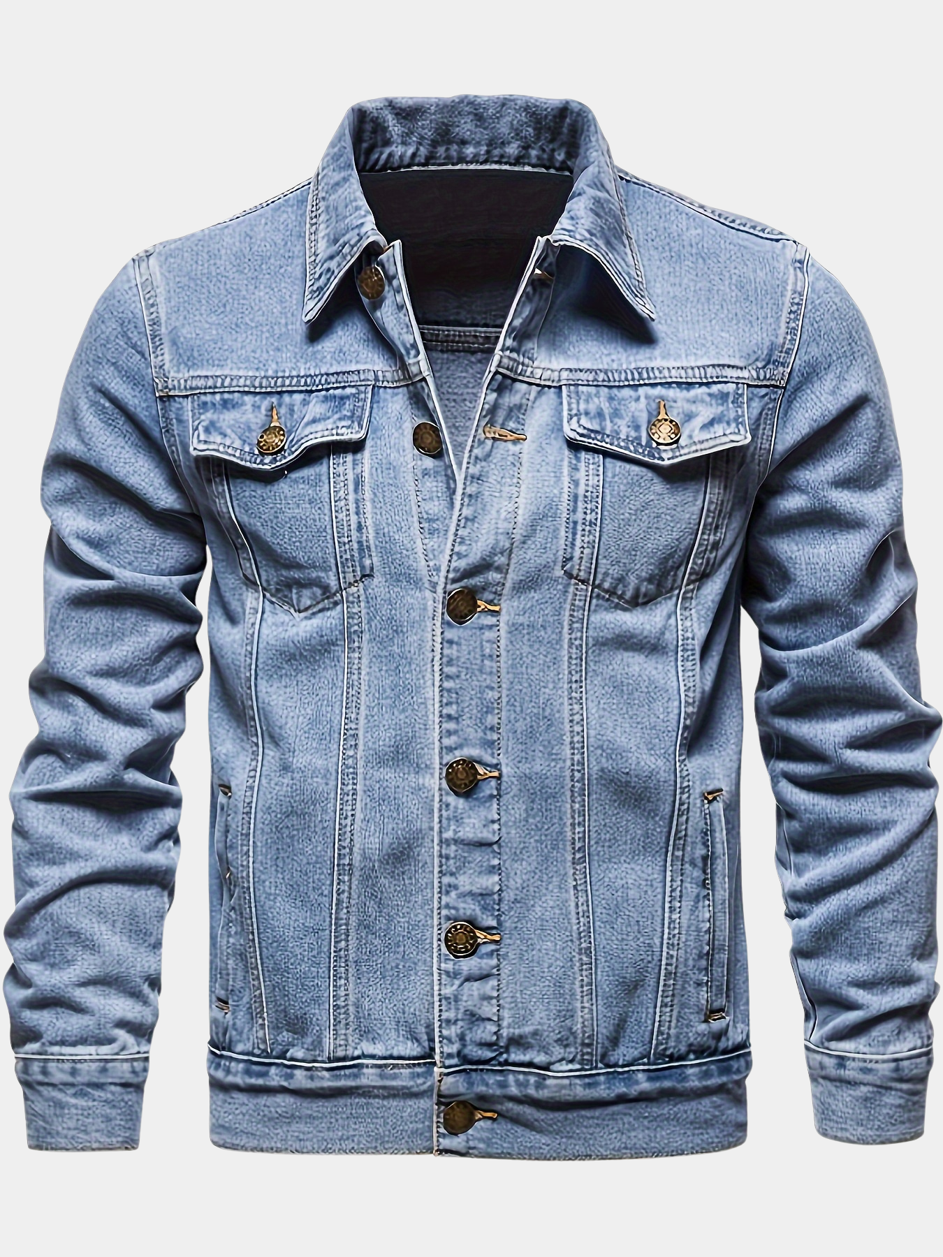 LAURENT MONACO | VESTE DE TRAVAIL EN JEAN POUR HOMMES