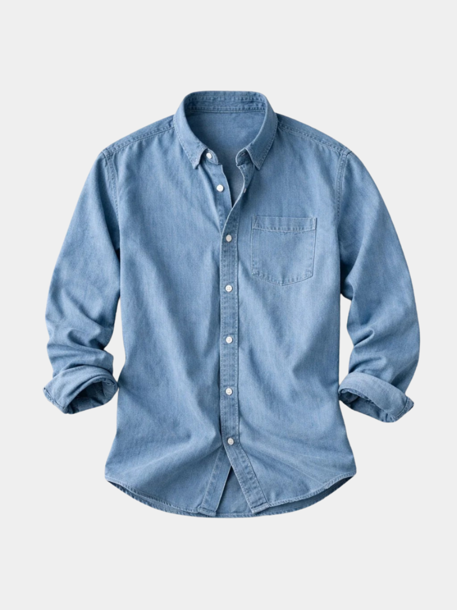 LAURENT MONACO | CHEMISE VINTAGE DÉLAVÉE POUR HOMMES