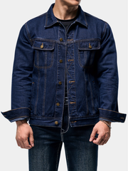 LAURENT MONACO | VESTE DE TRAVAIL EN DENIM POUR HOMMES