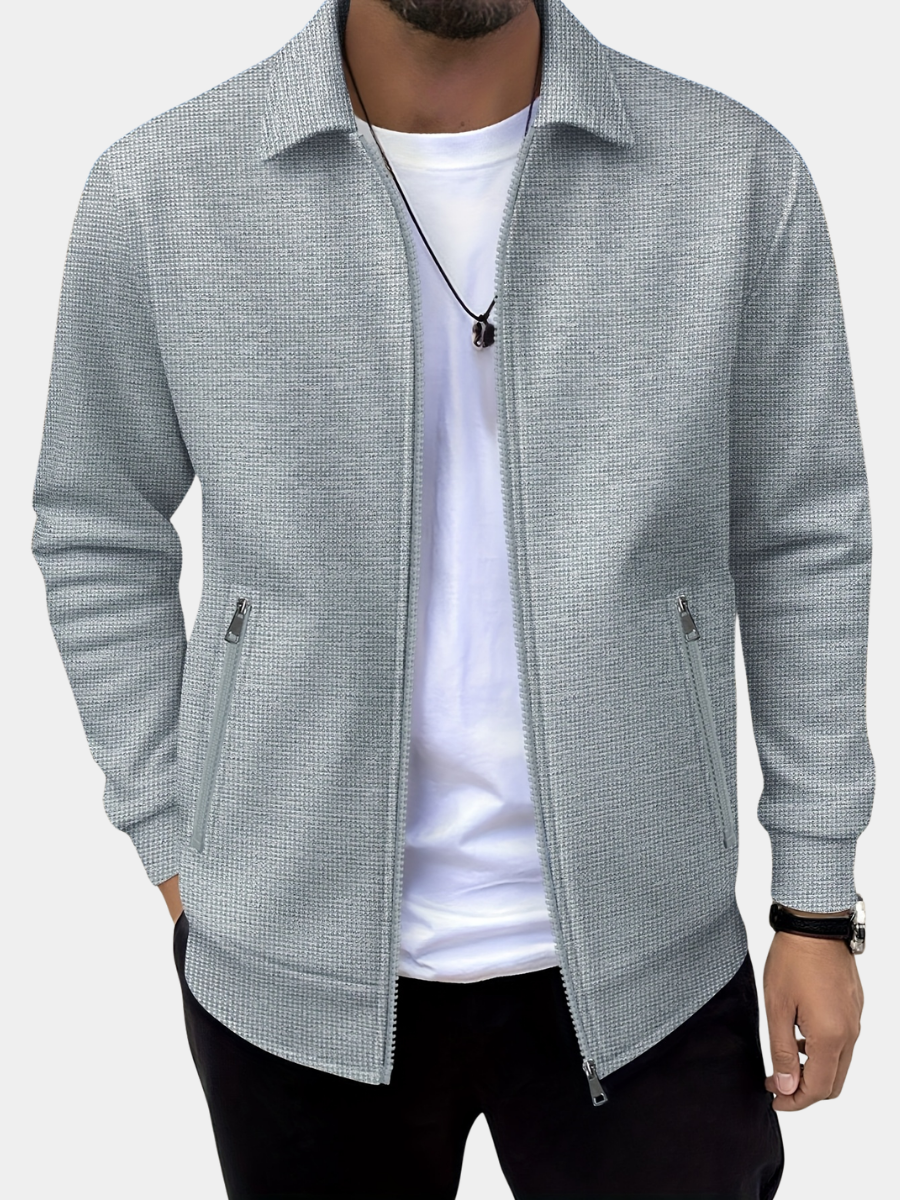 LAURENT MONACO | VESTE À FERMETURE ÉCLAIR POUR HOMMES