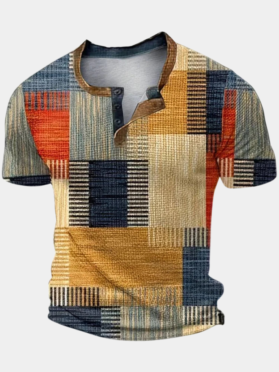 LAURENT MONACO | T-SHIRT À MOTIF POCHETTE POUR HOMMES