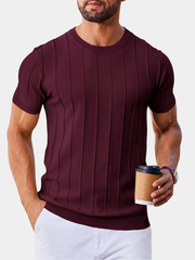 LAURENT MONACO | CHEMISE EN MAILLE COTONNÉE POUR HOMMES