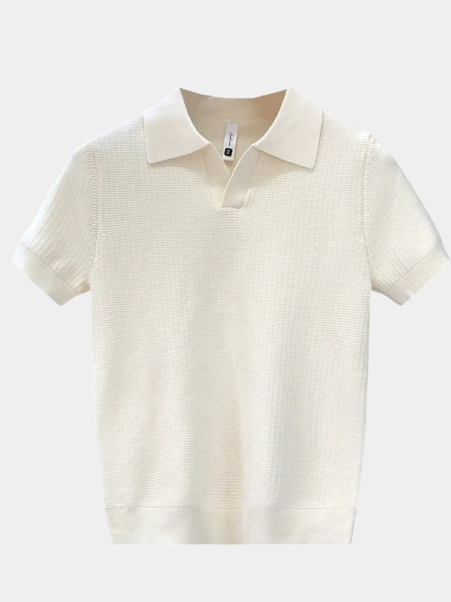 LAURENT MONACO | POLO EN MAILLE CLASSIQUE POUR HOMMES
