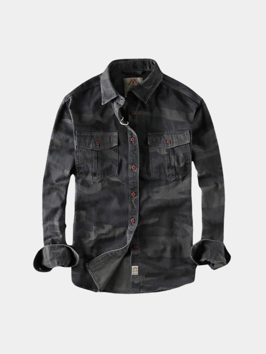 LAURENT MONACO | CHEMISE CAMOUFLAGE POUR HOMME