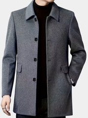 LAURENT MONACO | VESTE EN POLAIRE À REVERS POUR HOMMES