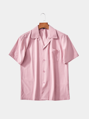 LAURENT MONACO | CHEMISE COL CUBAIN POUR HOMMES