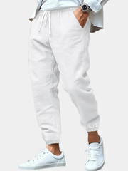 LAURENT MONACO | PANTALON À CORDON DE SERRAGE COASTAL POUR HOMMES