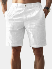 LAURENT MONACO | SHORT EN LIN ESTIVAL POUR HOMMES
