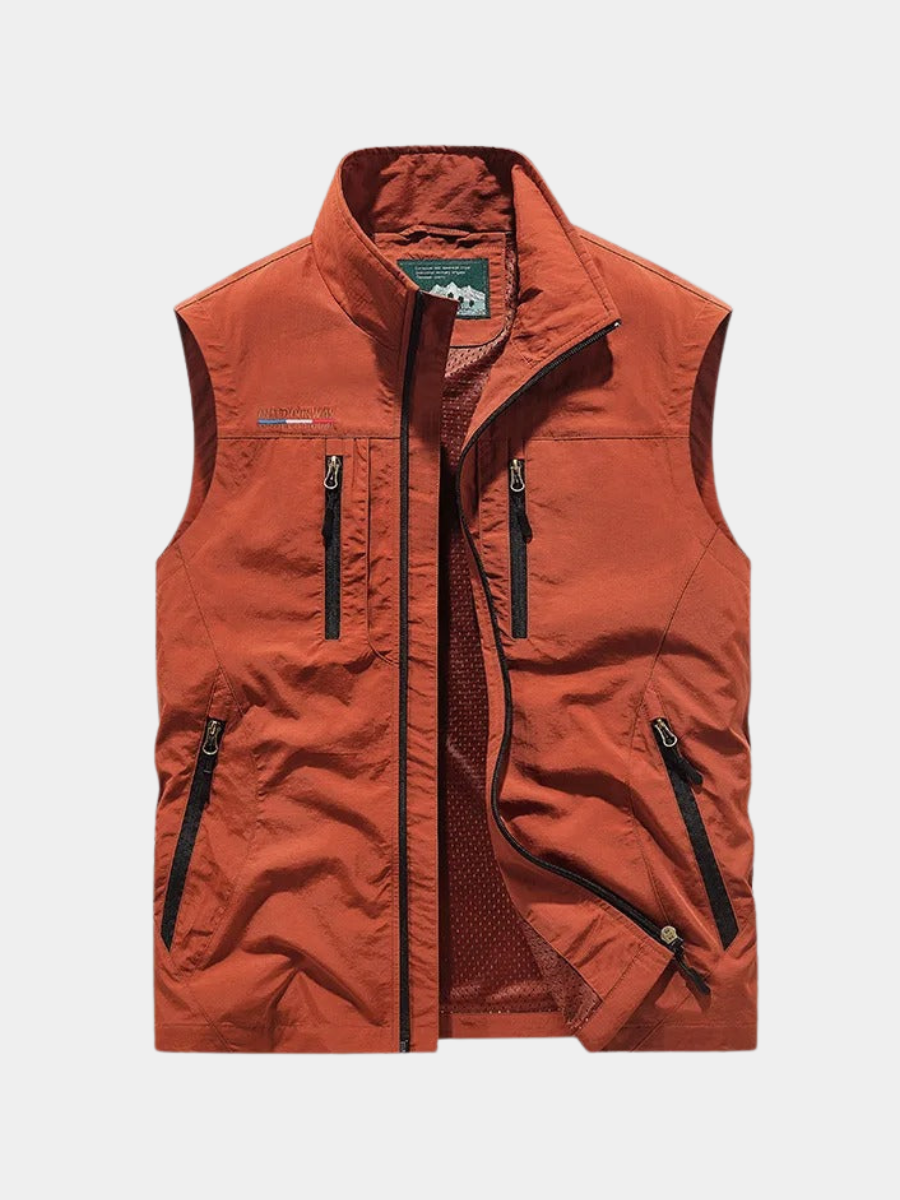 LAURENT MONACO | GILET CARGO FONCTIONNEL POUR HOMMES