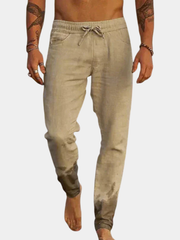 LAURENT MONACO | PANTALON D'ÉTÉ DÉCONTRACTÉ POUR HOMMES