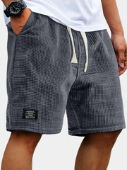 LAURENT MONACO | SHORT À TEXTURE GAUFRE POUR HOMMES