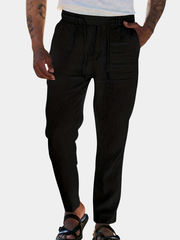 LAURENT MONACO | PANTALON À JAMBE DROITE POUR HOMMES
