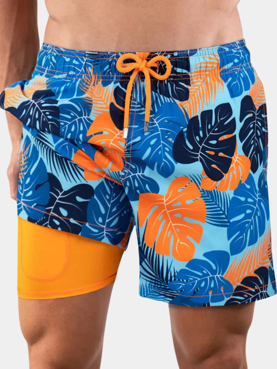 LAURENT MONACO | SHORT DE BAIN SECHAGE RAPIDE POUR HOMMES
