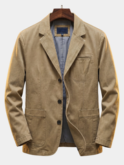 LAURENT MONACO | CHEMISE EN DENIM ÉPAIS POUR HOMMES