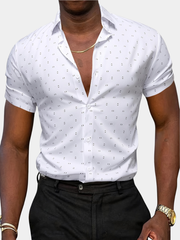 LAURENT MONACO | CHEMISE À IMPRIMÉ TROPICAL POUR HOMMES