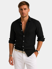 LAURENT MONACO | CHEMISE D'ÉTÉ EMBLÉMATIQUE POUR HOMMES